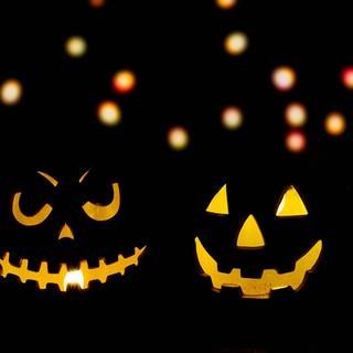 Kawaii Halloween phone wallpaper