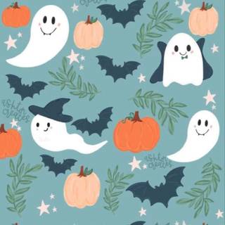 Kawaii Halloween Android wallpaper