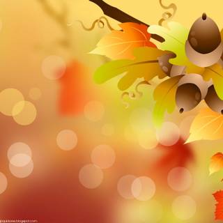 Autumn leaves HD desktop wallpaper