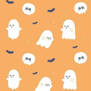 Kawaii Halloween Android wallpaper