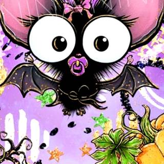Kawaii Halloween iPhone wallpaper
