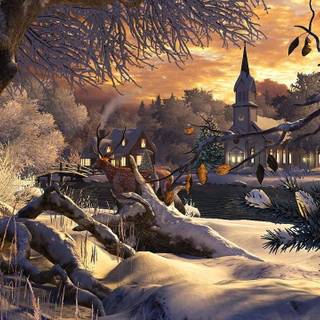 1280x720 winter wallpaper