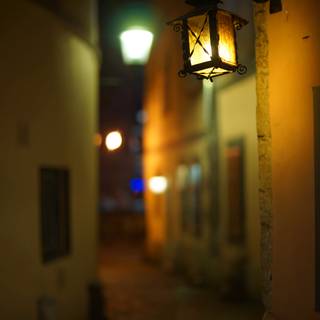 Street lamp 4k wallpaper