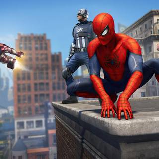 Marvel's The Avengers video game desktop wallpaper