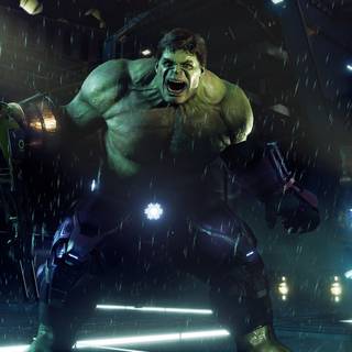 Marvel's The Avengers video game desktop wallpaper