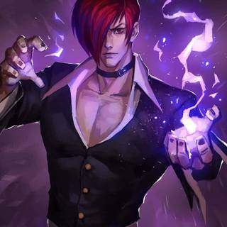 Iori Yagami HD 4k phone wallpaper