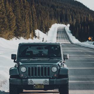 Jeep winter wallpaper