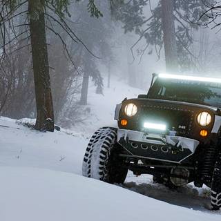 Jeep winter wallpaper