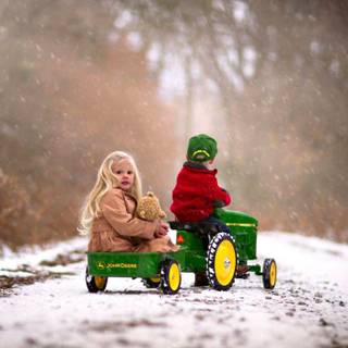 Child winter wallpaper