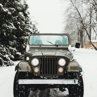 Jeep winter wallpaper