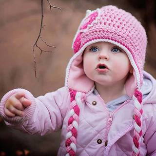 Child winter wallpaper