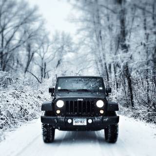 Jeep winter wallpaper