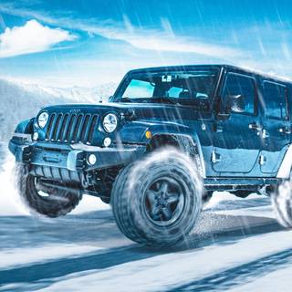 Jeep winter wallpaper