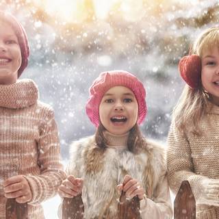 Child winter wallpaper