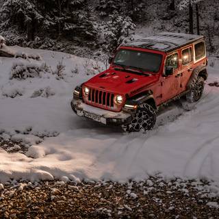 Jeep winter wallpaper