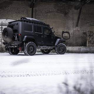 Jeep winter wallpaper