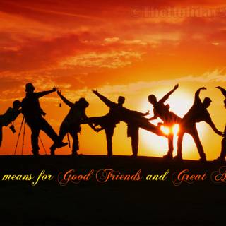 4k friendship wallpaper