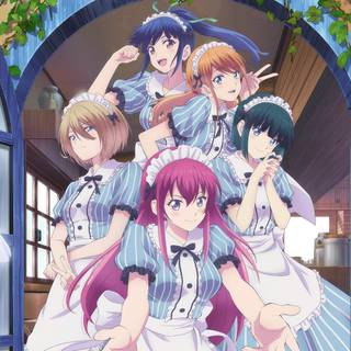 Megami no Cafe Terrace wallpaper