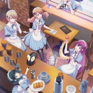 Megami no Cafe Terrace wallpaper