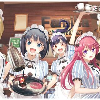 Megami no Cafe Terrace wallpaper