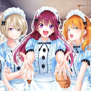 Megami no Cafe Terrace wallpaper