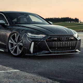 Audi S7 iPhone wallpaper