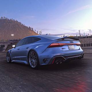 Audi S7 iPhone wallpaper