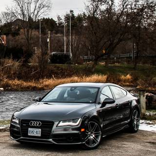 Audi S7 iPhone wallpaper