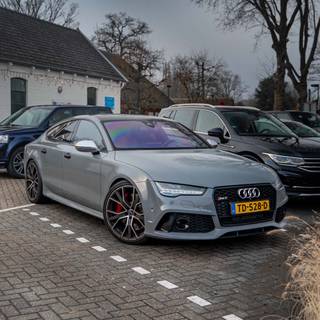 Audi S7 iPhone wallpaper