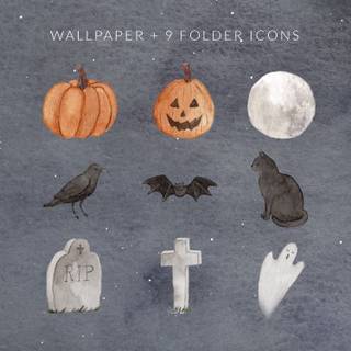 Halloween 1500x1500 wallpaper