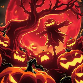 iPhone 14 Halloween wallpaper
