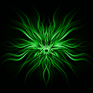 4k green gaming wallpaper