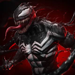 Dark Venom 4k wallpaper