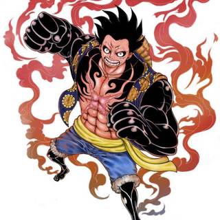 Luffy full body wallpaper