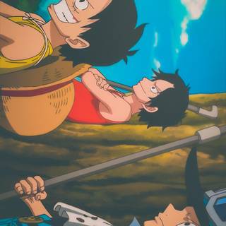 Luffy iPad wallpaper