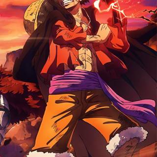 Luffy full body wallpaper