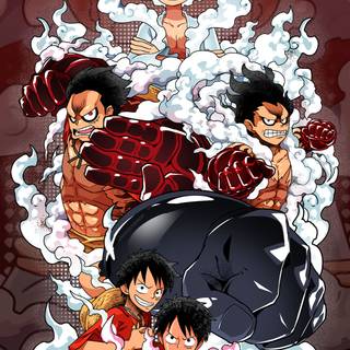 Luffy full body wallpaper