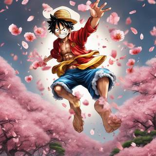 Luffy full body wallpaper