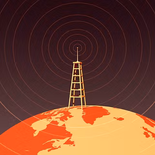 Radio tower wallpaper