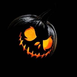 Halloween dark minimal wallpaper