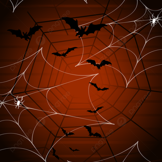 Orange and black Halloween wallpaper