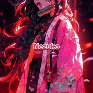 Demon Slayer Halloween phone wallpaper