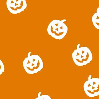 Orange Halloween desktop wallpaper
