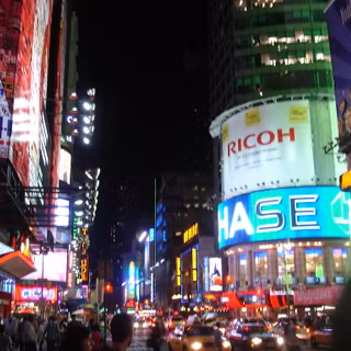 Time Square winter wallpaper