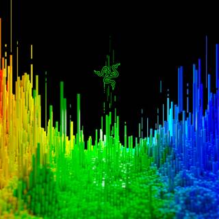 4k RGB rainbow wallpaper