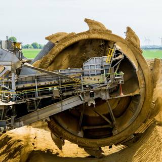 4k excavator wallpaper