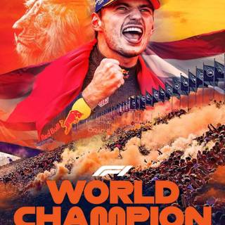 Max Verstappen 2023 World Champion wallpaper