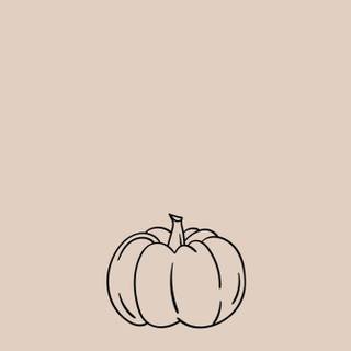 Halloween minimalist iPhone wallpaper