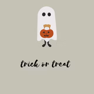 Halloween minimalist iPhone wallpaper