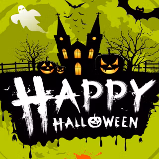 Halloween minimalist iPhone wallpaper